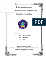 Hasil Analisis Dengan Program SPSS