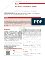 Regional Anesthesia in Patients With Pregnancy Induced Hypertension