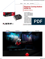 Phantom Gaming Radeon RX550 2G