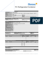 Checklist For PV Reefer en