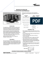 Weatherproofing Kit For Connectors and Antennas: Butyl Rubber Tape