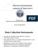 Data Collection Instruments 