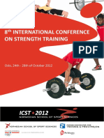 2012 - 8 Conferencia Internacional Del Entrenamiento de Fuerza - Oslo PDF