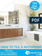 Easy!: How To Tile A Bathroom