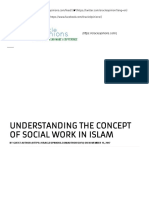 Understanding The Concept of Social Work in Islam - Oracle Opinions