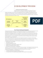 Training and Development Process