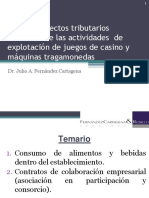 Aspectos Tributarios Derivados de La Explotación de Casinos y Máquinas Tragamonedas en El Perú