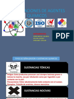  Señalizaciones de Agentes Quimicos