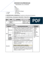 SESIONES DE APRENDIZAJE de Abril