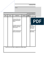 Individual Performance Commitment and Review Form: Mfos Kras Objectives Timeline Performance Indicators 5 Weight Per KRA