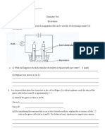 Test Electrolysis