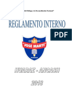 Reglamento Interno 2018