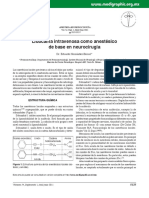 Lidocaina Intravenosa en El Uso de Neurocirugia PDF