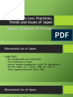 Education Law, Practices, Trends and Issues