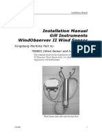 Wind Sensor Instal Manual