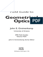 Field Guide To Geometrical Optics