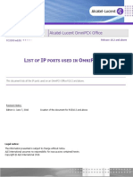 OXO List of Ip Ports Used