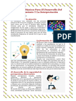 Factores Básicos para El Desarrollo Del Pensamiento y La Interpretacion