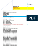 90 Days Lookahead Schedule & Daily Progress Report For SIF