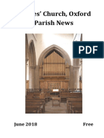 June 2018 Parish News, ST Giles Church, Oxford