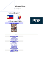 Timeline of Philippine History