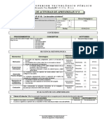 Ficha de Actividad de Aprendizaje Nº8.1