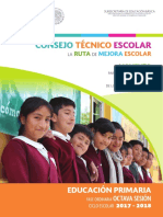 PRIMARIA 8a Sesión CTE 2017-18