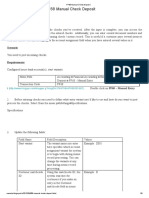 FF68 Manual Check Deposit in Sap PDF