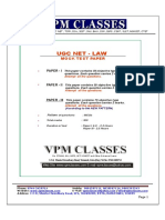 Ugc Net Law Free Solved Paper English Version 0849333308