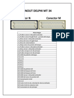 Pinout Delphi MT 34