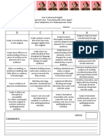 Shakespeare Modern Adaptation Rubric