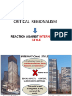 Critical Regionalism