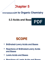 Introduction To Organic Chemistry: 5.3 Acids and Bases