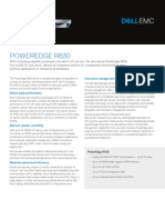 Dell Poweredge r630 Spec Sheet