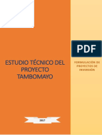 Proyecto Tambomayo 1