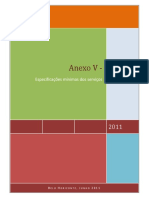 Anexo V - Especificações Mínimas Dos Serviços