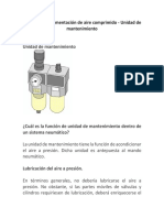 Unidad de Mantenimiento de Aire Comprimido