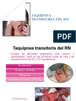 Taquipnea Transitoria Del Resien Nacido