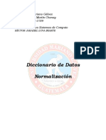 Diccionario de Datos