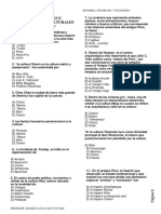 Examen Culturas Pre Incashorizontes e Intermedios Culturales