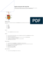 Biology Notes Human Digestive System For SSC Exam PDF