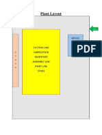 Plant Layout: Office R&D Qa Lab