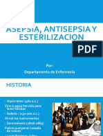 Asepsia, Antisepsia y Esterilizacion