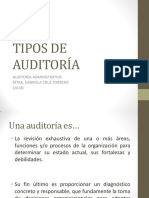 Tipos de Auditoría