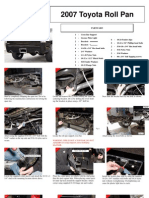 2007 Toyota Roll Pan: After