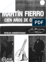 Martin Fierro Cien Años de Crítica