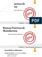 Buenas Practicas de Manufactura