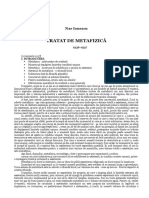 Nae-Ionescu - Tratat de Metafizica PDF