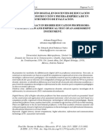 ALFABETIZACIÓN DIGITAL EN DOCENTES DE EDUCACIÓN Superior. Construcción y Prueba Empírica de Un Instrumento de Evaluación PDF