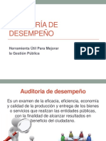 Auditoria de Desempeño